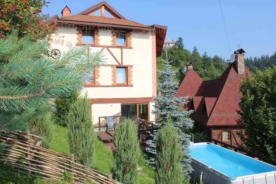 Шале Карпатська Казка Slavske Esterno foto